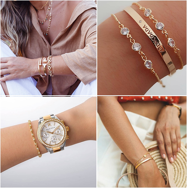 Que lado usar pulseira feminina