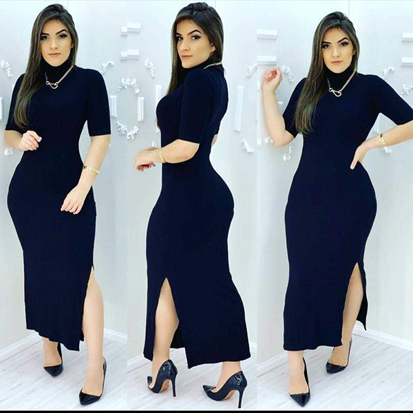 Colar para usar com vestido gola alta
